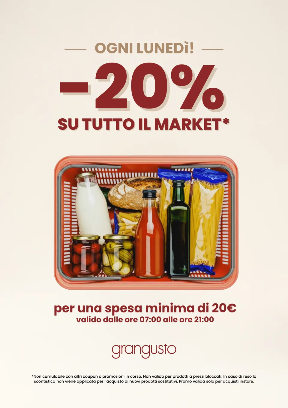 Lunedì -20%