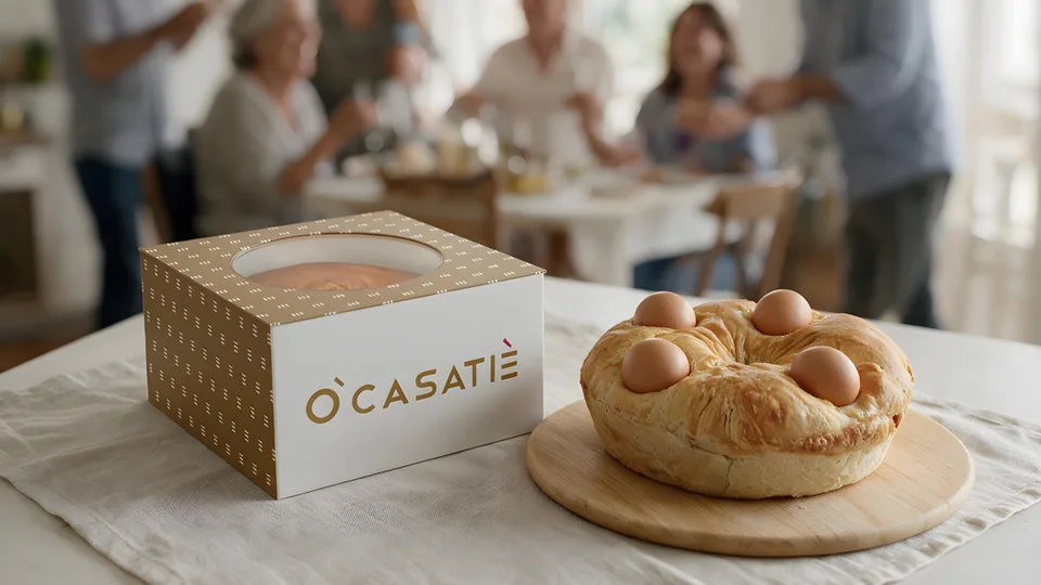 Il box per il Casatiello