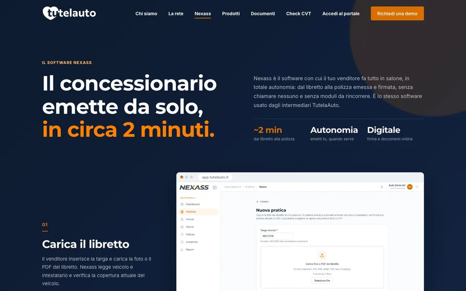 Nexass presentato alle concessionarie